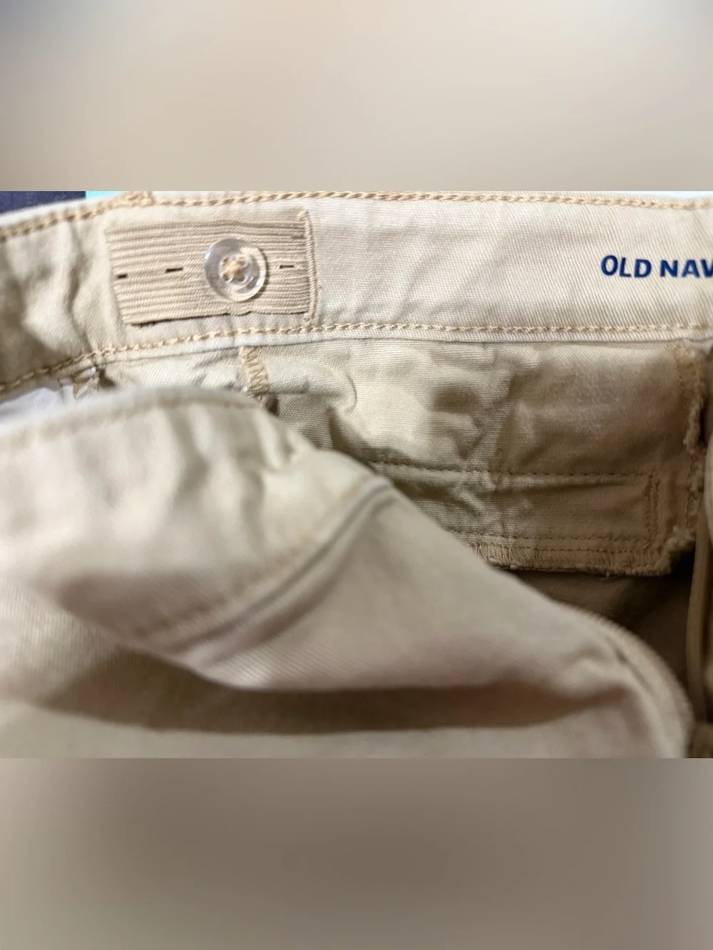 Girls Old Navy Khaki Bermuda Shorts
